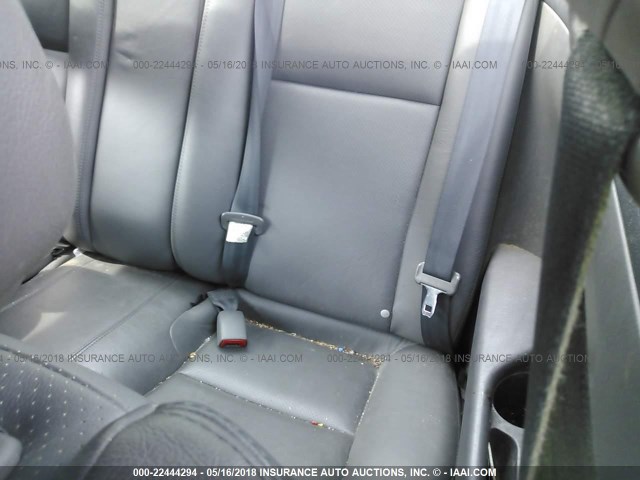 4T1CA30P05U056508 - 2005 TOYOTA CAMRY SOLARA SE/SLE შავი ფოტო 8