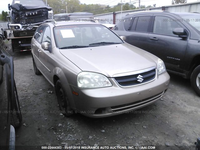 KL5JD86Z87K564965 - 2007 SUZUKI FORENZA CONVENIENCE/POPULAR BEIGE photo 1