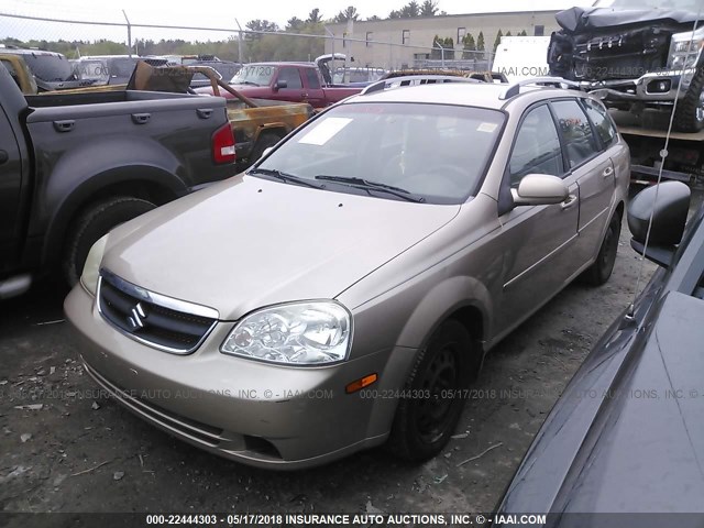 KL5JD86Z87K564965 - 2007 SUZUKI FORENZA CONVENIENCE/POPULAR BEIGE photo 2