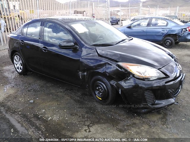 JM1BL1UG7C1526881 - 2012 MAZDA 3 I BLACK photo 1