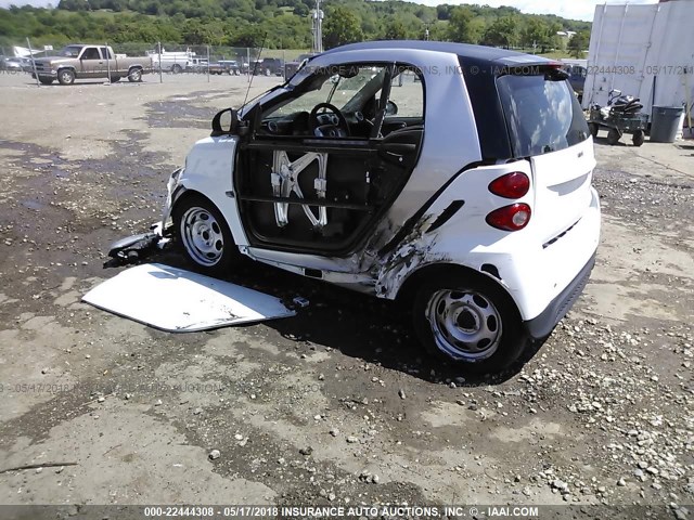 WMEEJ3BA7FK796321 - 2015 SMART FORTWO PURE/PASSION WHITE photo 3