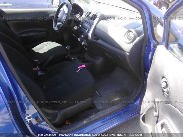 3N1CE2CPXEL416430 - 2014 NISSAN VERSA NOTE S/S PLUS/SV/SL BLUE photo 5