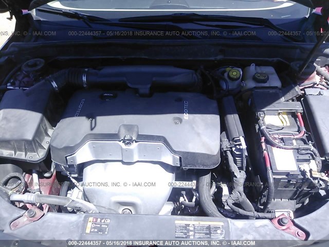 1G11C5SL4EF200697 - 2014 CHEVROLET MALIBU 1LT 红色 照片 10
