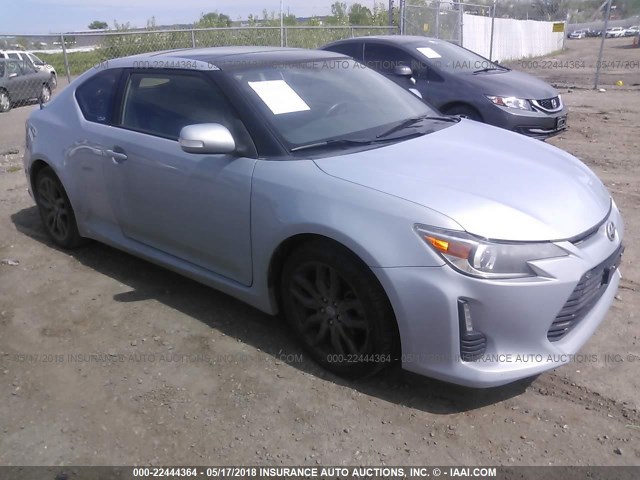 JTKJF5C7XE3070838 - 2014 TOYOTA SCION TC 银色 照片 1