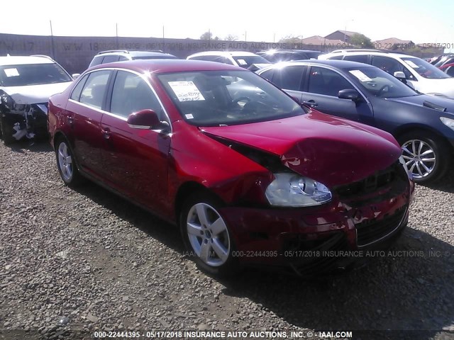 3VWRM71K19M060137 - 2009 VOLKSWAGEN JETTA SE/SEL RED photo 1