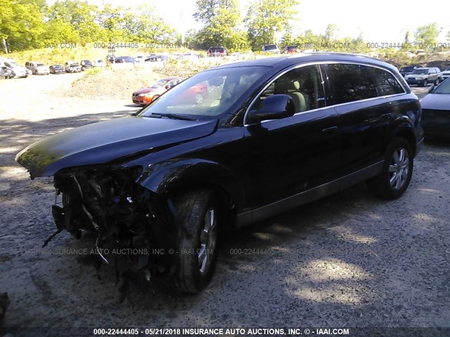 WA1BV74L57D052258 - 2007 AUDI Q7 4.2 QUATTRO PREMIUM BLUE photo 2