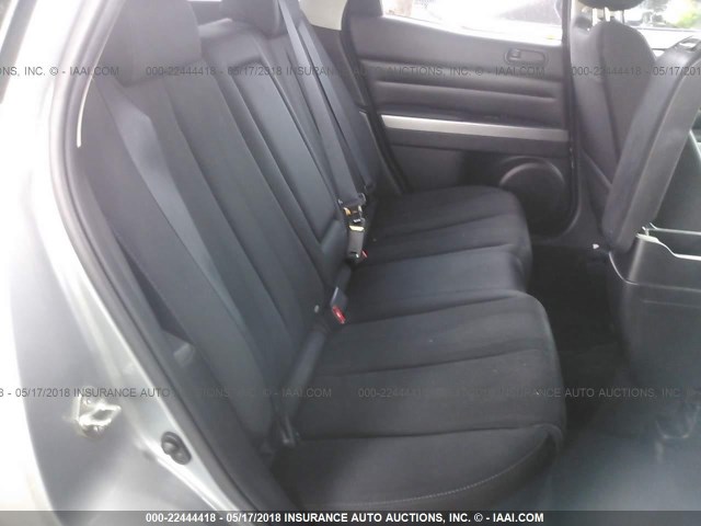 JM3ER2W53A0325566 - 2010 MAZDA CX-7 GRAY photo 8