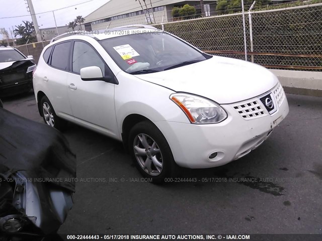 JN8AS58V49W437672 - 2009 NISSAN ROGUE S/SL WHITE photo 1