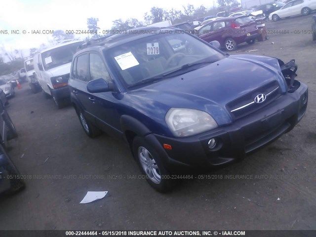 KM8JN12D66U319704 - 2006 HYUNDAI TUCSON GLS/LIMITED 蓝色 照片 1