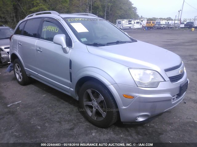 3GNFL3EK1DS510389 - 2013 CHEVROLET CAPTIVA LT SILVER photo 1