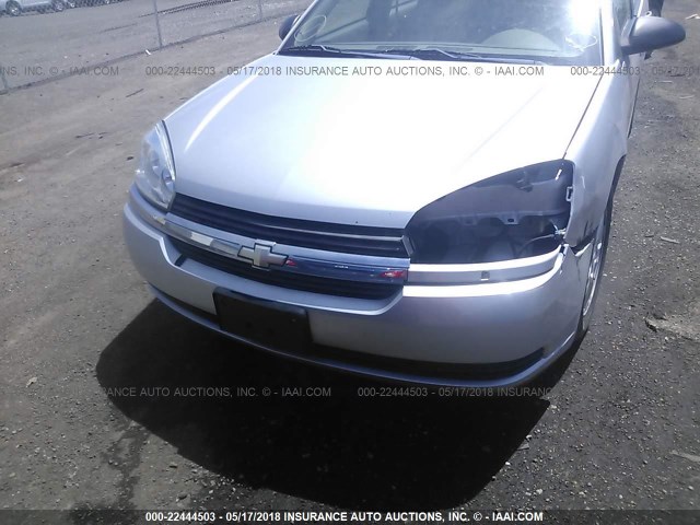 1G1ZT62845F255591 - 2005 CHEVROLET MALIBU MAXX LS SILVER photo 6