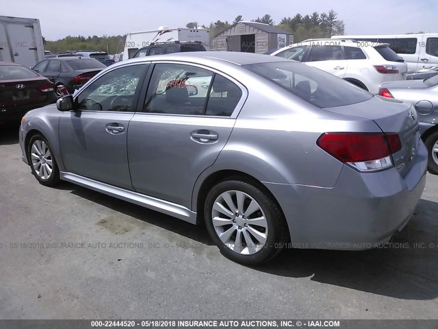 4S3BMDL64A2231509 - 2010 SUBARU LEGACY 3.6R LIMITED GRAY photo 3