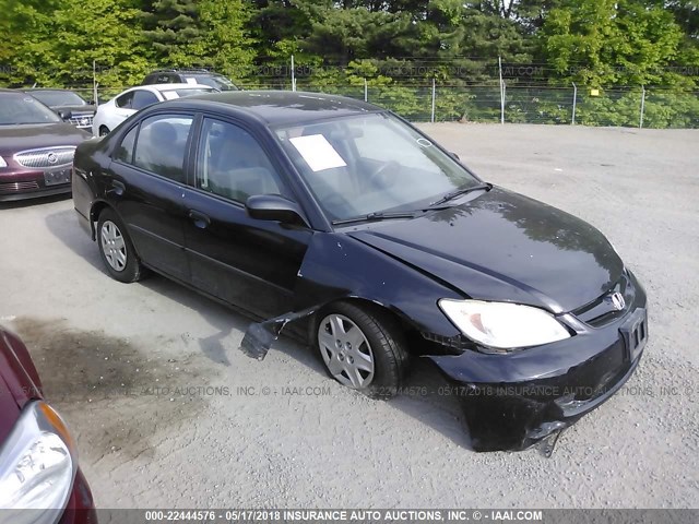 1HGES16305L022806 - 2005 HONDA CIVIC DX VP 黑色 照片 1