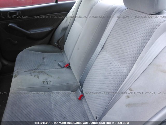 1HGES16305L022806 - 2005 HONDA CIVIC DX VP 黑色 照片 8