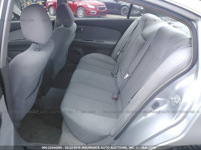 1N4AL11D05N478308 - 2005 NISSAN ALTIMA S/SL SILVER photo 8