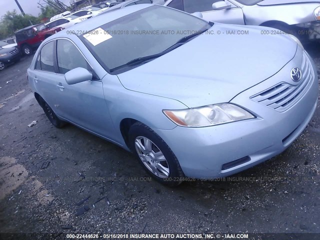 4T1BE46K19U820776 - 2009 TOYOTA CAMRY SE/LE/XLE Light Blue photo 1
