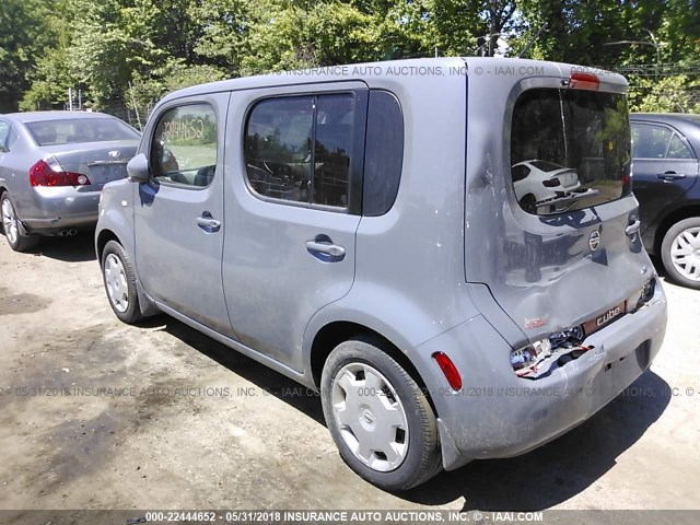 JN8AZ2KR2ET351780 - 2014 NISSAN CUBE S/SL GRAY photo 3