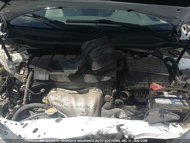 4T1BF3EK2AU541396 - 2010 TOYOTA CAMRY SE/LE/XLE 白色 照片 10
