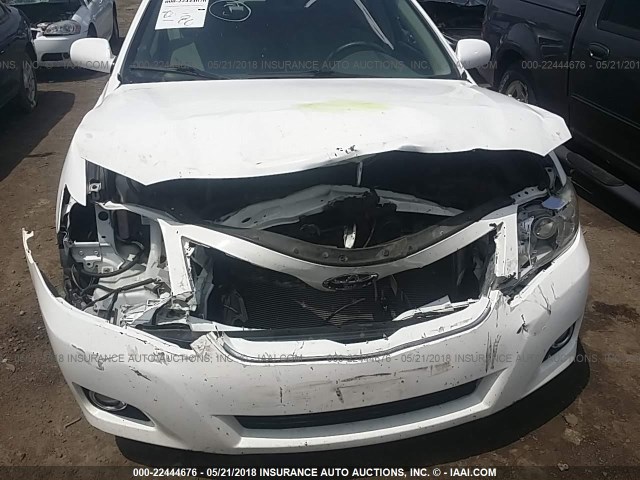 4T1BF3EK2AU541396 - 2010 TOYOTA CAMRY SE/LE/XLE WHITE photo 6