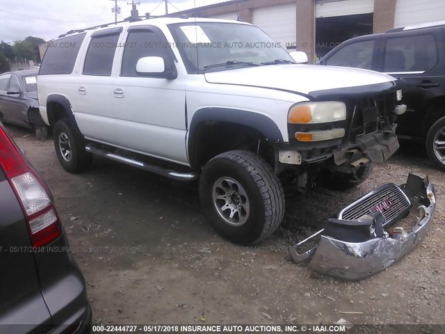 3GKFK16Z84G298383 - 2004 GMC YUKON XL K1500 WHITE photo 1