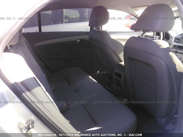 1G1ZA5EU6BF228199 - 2011 CHEVROLET MALIBU LS SILVER photo 8