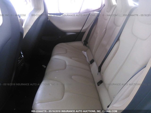 5YJSA1E12GF170336 - 2016 TESLA MODEL S GRAY photo 8