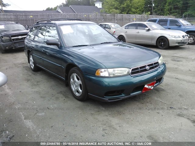 4S3BK4351X6316340 - 1999 SUBARU LEGACY L/30TH ANNIVERSARY L GREEN photo 1