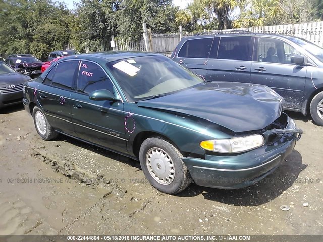 2G4WY52M4V1446921 - 1997 BUICK CENTURY LIMITED GREEN photo 1
