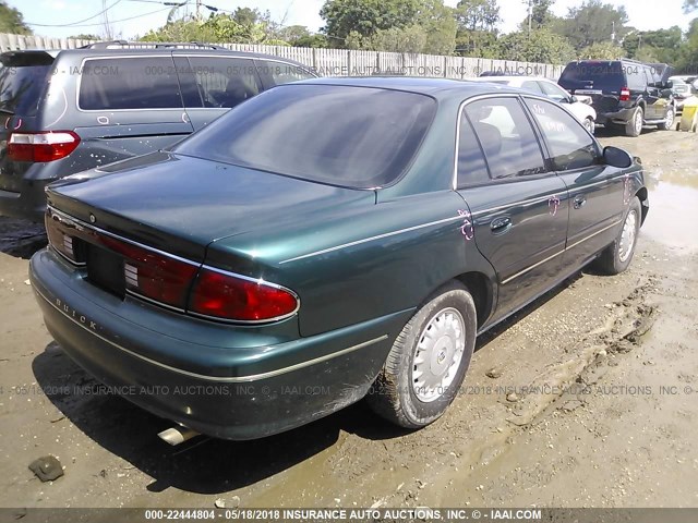 2G4WY52M4V1446921 - 1997 BUICK CENTURY LIMITED GREEN photo 4