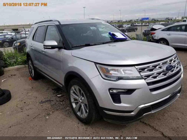 1FM5K7F88JGA37940 - 2018 FORD EXPLORER LIMITED 银色 照片 16
