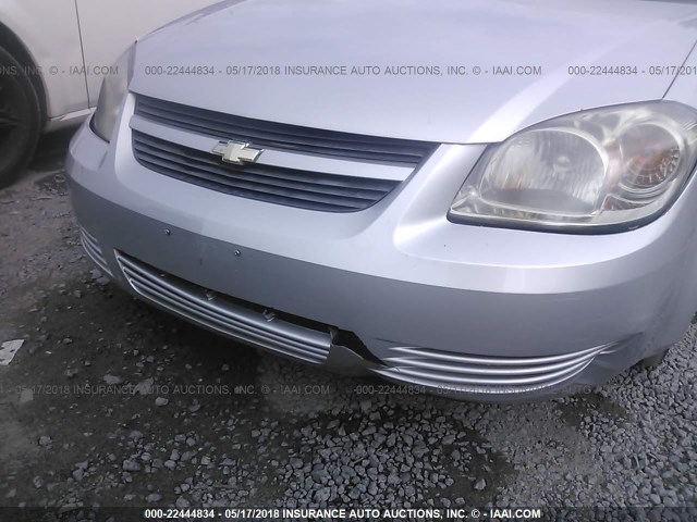 1G1AF5F55A7202787 - 2010 CHEVROLET COBALT 2LT SILVER photo 6