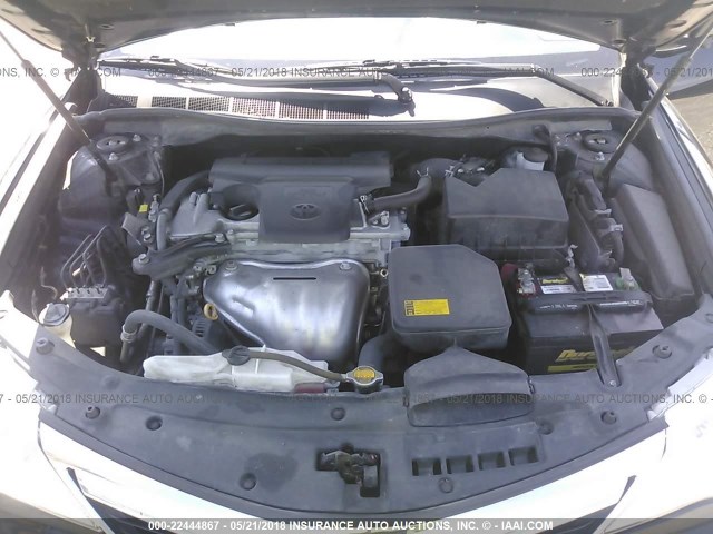 4T4BF1FK7CR267625 - 2012 TOYOTA CAMRY SE/LE/XLE 黑色 照片 10