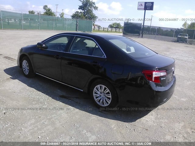 4T4BF1FK7CR267625 - 2012 TOYOTA CAMRY SE/LE/XLE 黑色 照片 3