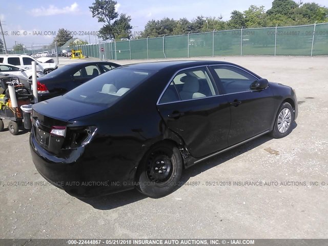 4T4BF1FK7CR267625 - 2012 TOYOTA CAMRY SE/LE/XLE 黑色 照片 4
