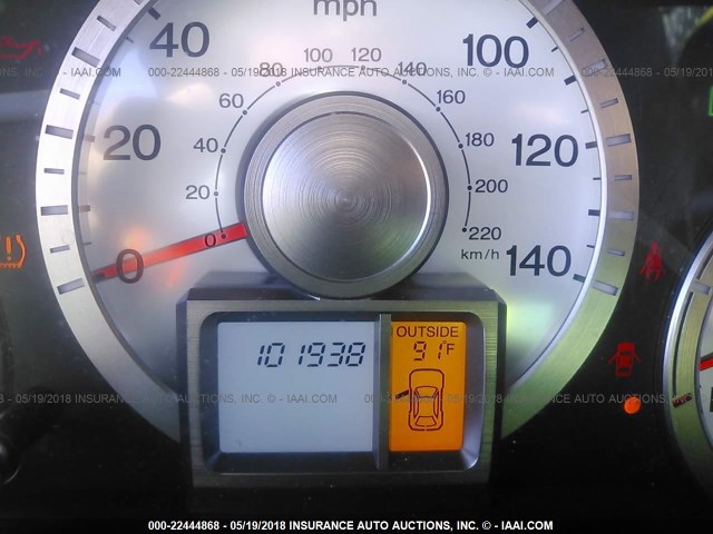 5FNYF3H57BB058226 - 2011 HONDA PILOT EXL BLUE photo 7