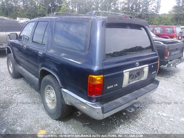 JT3VN39W4R0164742 - 1994 TOYOTA 4RUNNER VN39 SR5 BLUE photo 3