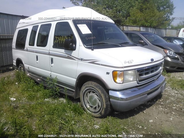 1FDRE14W3XHA15354 - 1999 FORD ECONOLINE E150 VAN WHITE photo 1