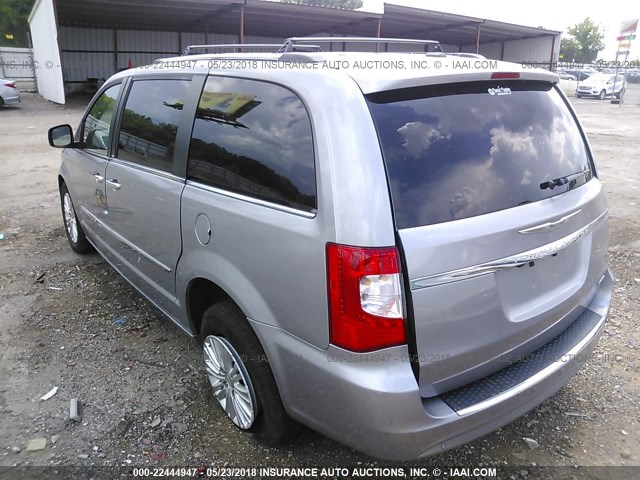 2C4RC1GG1DR595721 - 2013 CHRYSLER TOWN & COUNTRY LIMITED GRAY photo 3