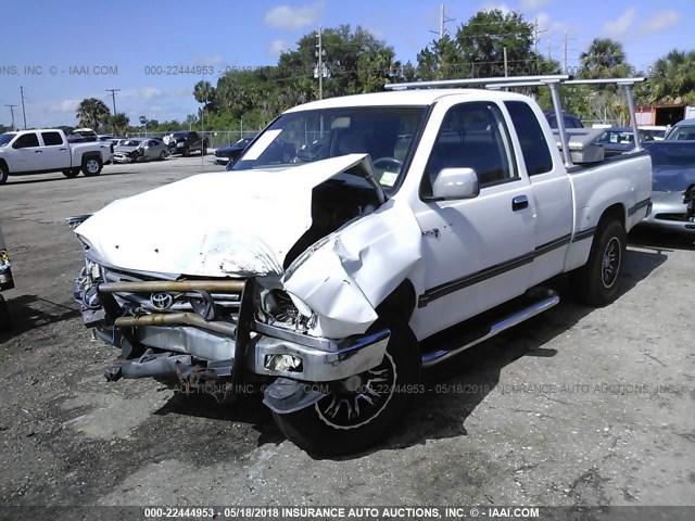 JT4TN12D8W0042087 - 1998 TOYOTA T100 XTRACAB WHITE photo 2