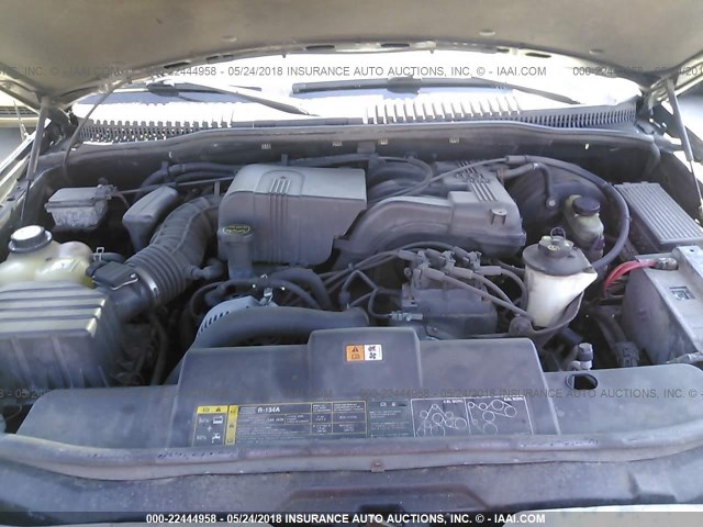 1FMZU74K73ZA62040 - 2003 FORD EXPLORER EDDIE BAUER BLACK photo 10