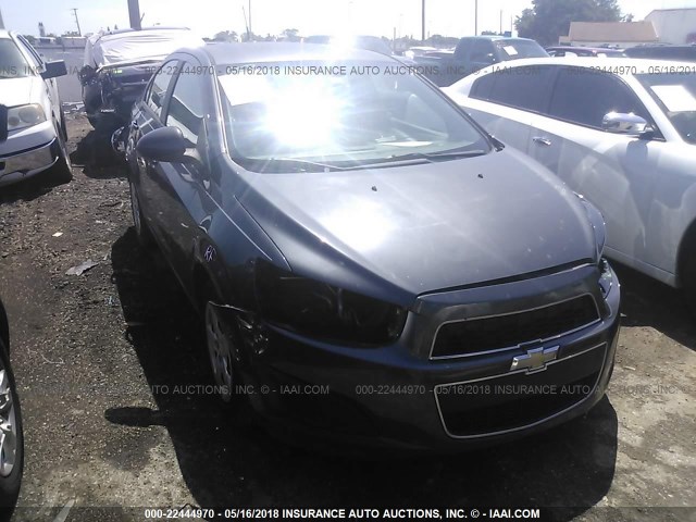 1G1JA5SH1D4131494 - 2013 CHEVROLET SONIC LS 灰色 照片 6