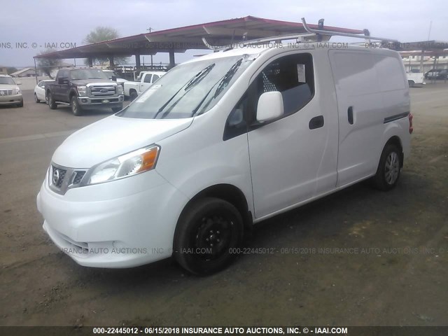 3N6CM0KN3HK708822 - 2017 NISSAN NV200 2.5S/2.5SV WHITE photo 2