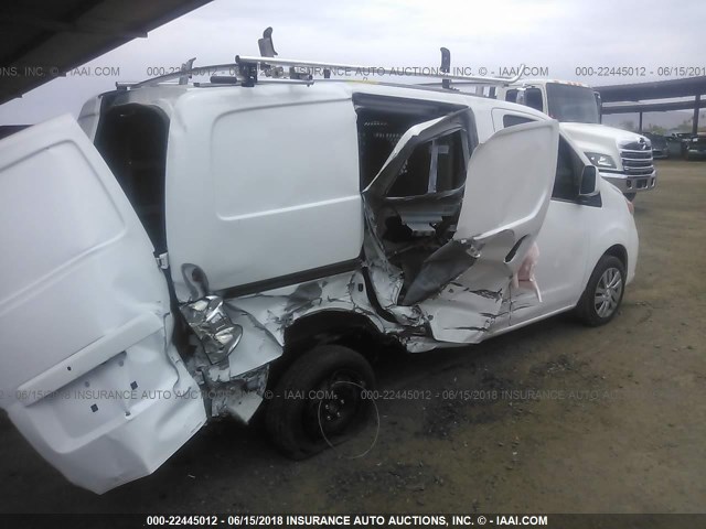 3N6CM0KN3HK708822 - 2017 NISSAN NV200 2.5S/2.5SV WHITE photo 4