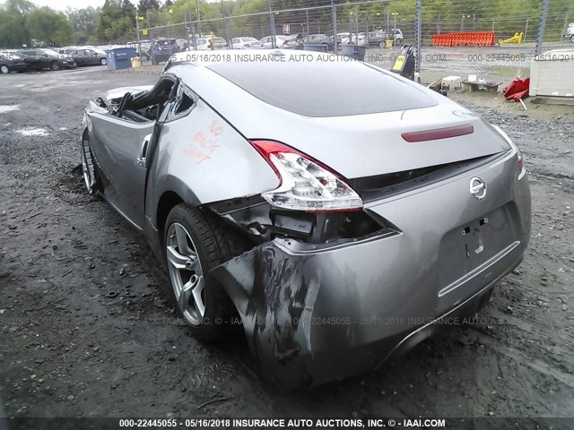 JN1AZ44E39M400134 - 2009 NISSAN 370Z GRAY photo 3