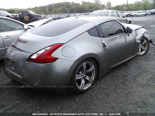 JN1AZ44E39M400134 - 2009 NISSAN 370Z GRAY photo 4