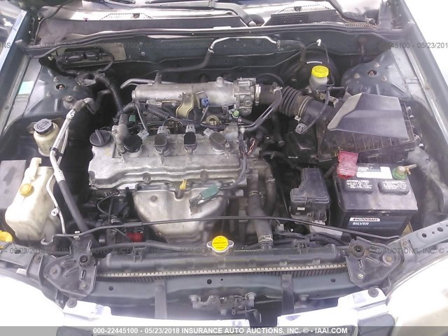 3N1CB51D73L787187 - 2003 NISSAN SENTRA XE/GXE GREEN photo 10