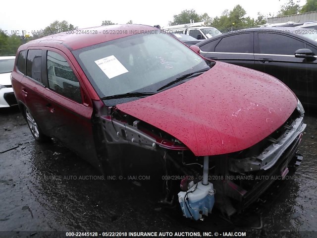 JA4AD3A32FZ011731 - 2015 MITSUBISHI OUTLANDER SE RED photo 1