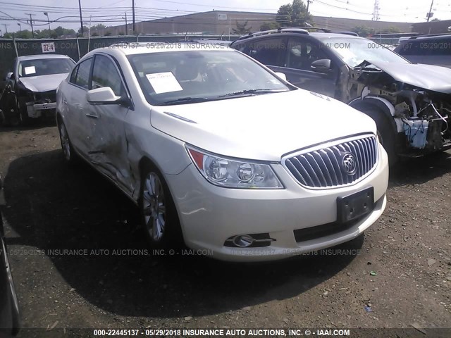 1G4GF5E33DF253115 - 2013 BUICK LACROSSE PREMIUM WHITE photo 1