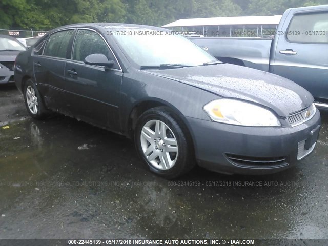 2G1WB5E34E1153666 - 2014 CHEVROLET IMPALA LIMITED LT GRAY photo 1