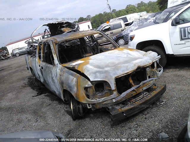 5TBBT44173S372939 - 2003 TOYOTA TUNDRA ACCESS CAB SR5 BLACK photo 1